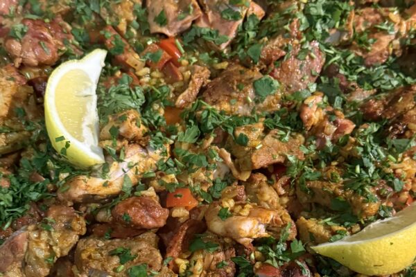 WeterBBQ | Broodje beenham met alles erop en eraan